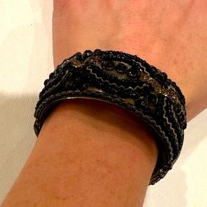 Vintage Hinged Cuff bracelet